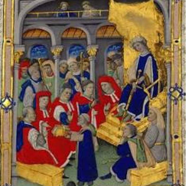 Representació dels consellers del Consell de Cent redactant les lleis de Barcelona. Font Ajuntament de Barcelona (1) Representació dels consellers del Consell de Cent redactant les lleis de Barcelona. Font Ajuntament de Barcelona (1)