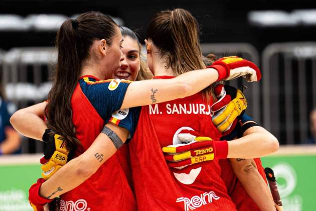 Jugadores d'hoquei patins femení Foto: RFEP