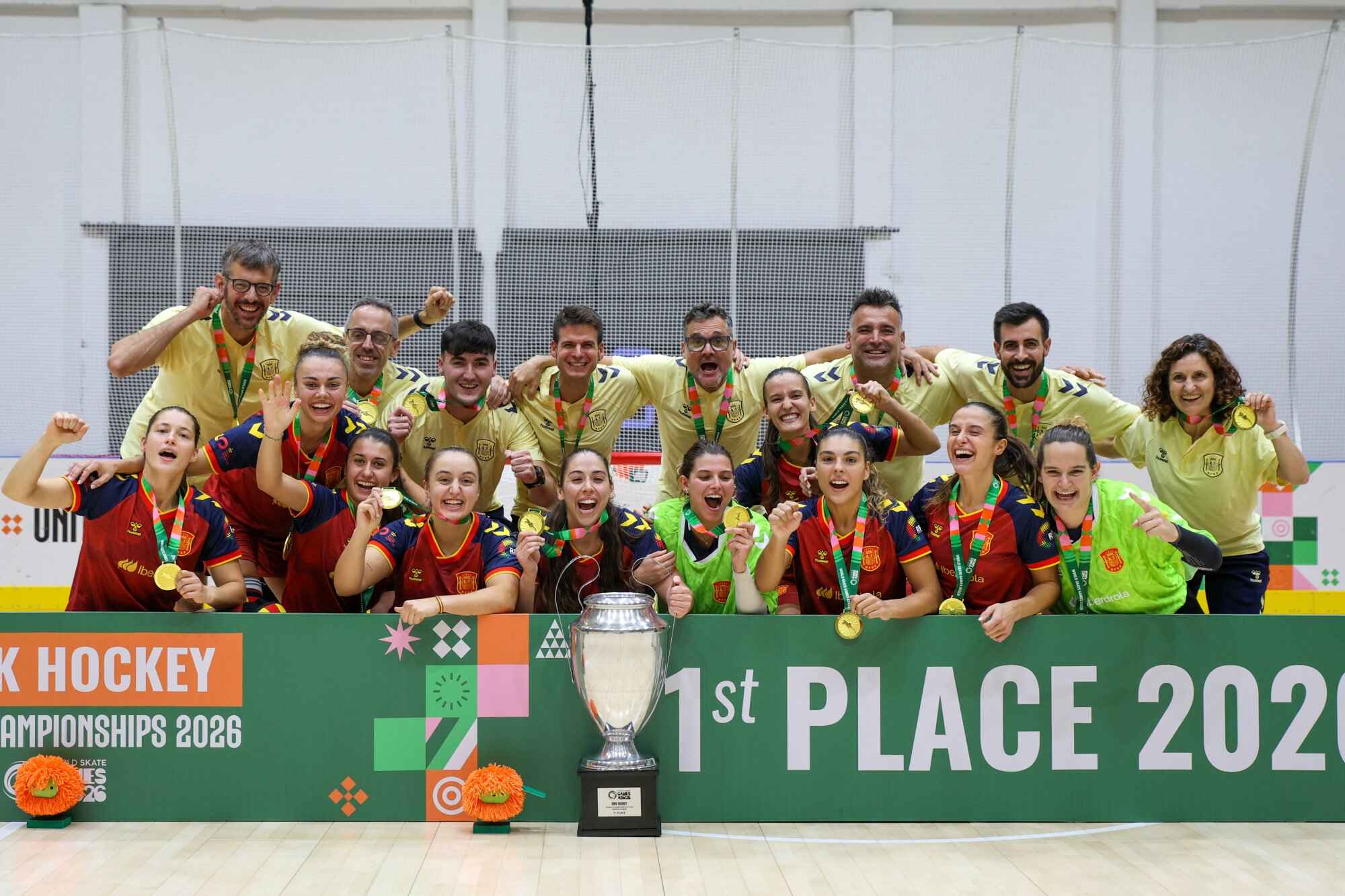 Éxito catalán en la victoria de España en el Mundial de hockey patines femenino