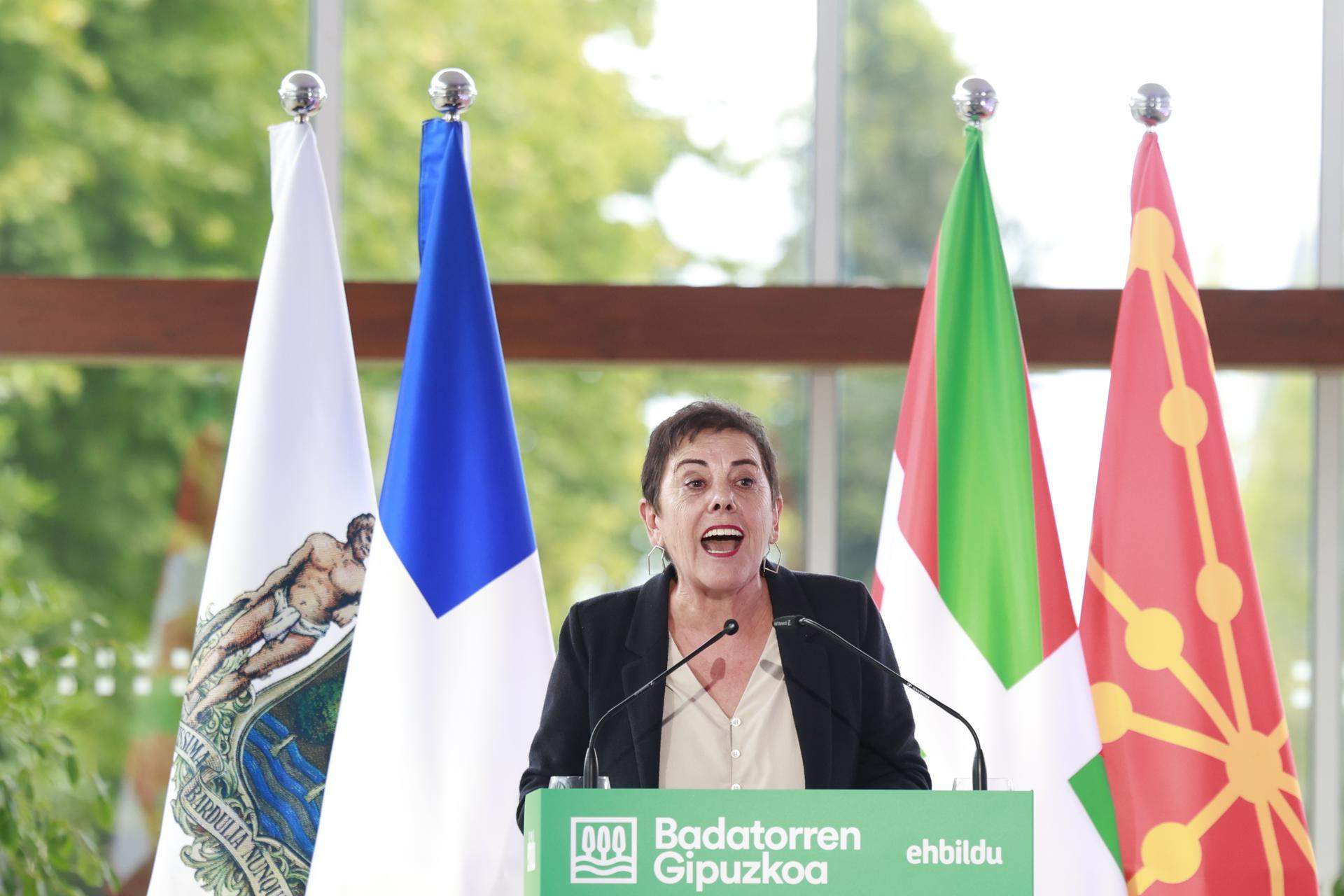La portaveu de Bildu, Mertxe Aizpurua, es jubila i no repetirà com a candidata el 29N