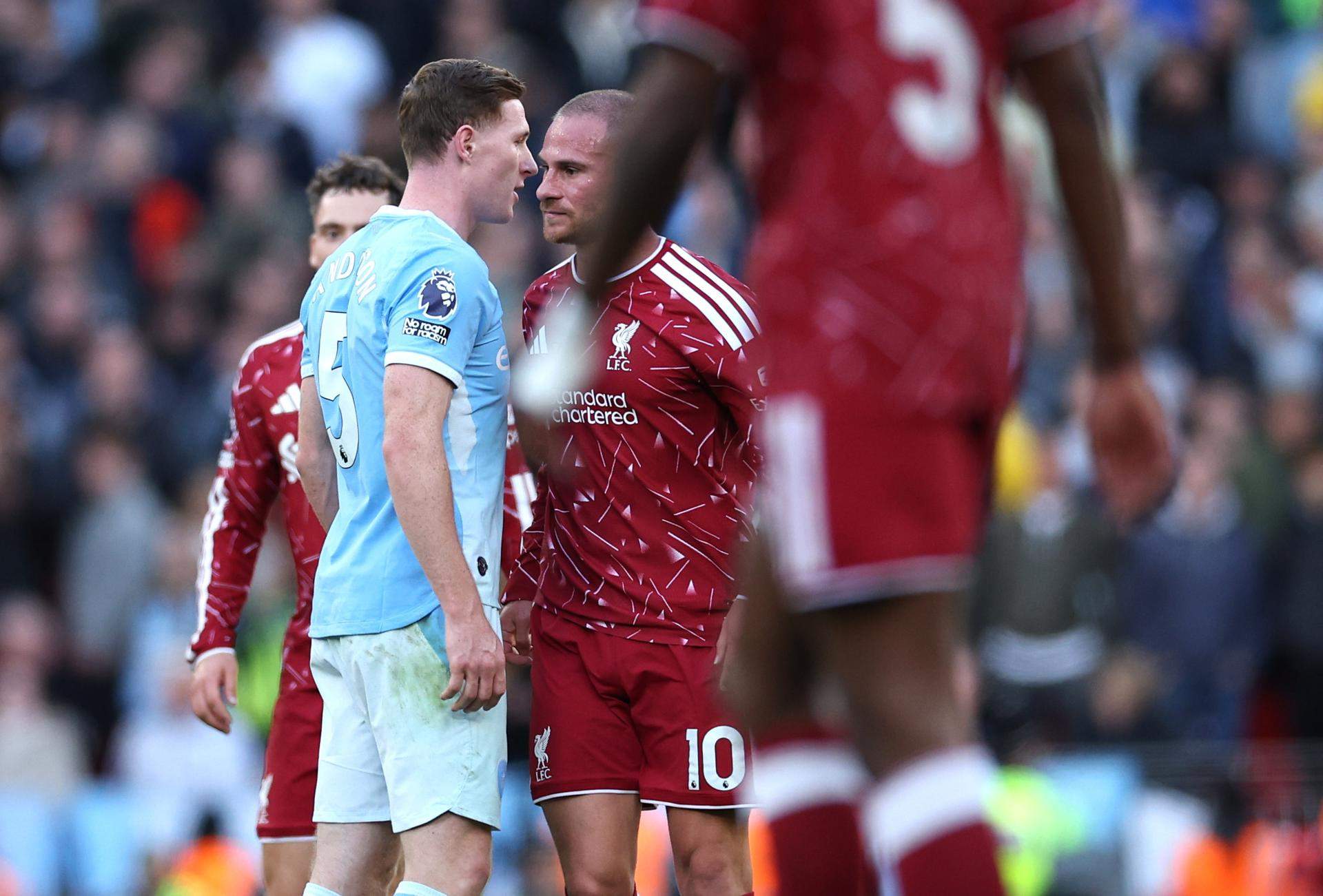 El Manchester City contraataca i redueix els atacs del Liverpool: "Culpables, tramposos"