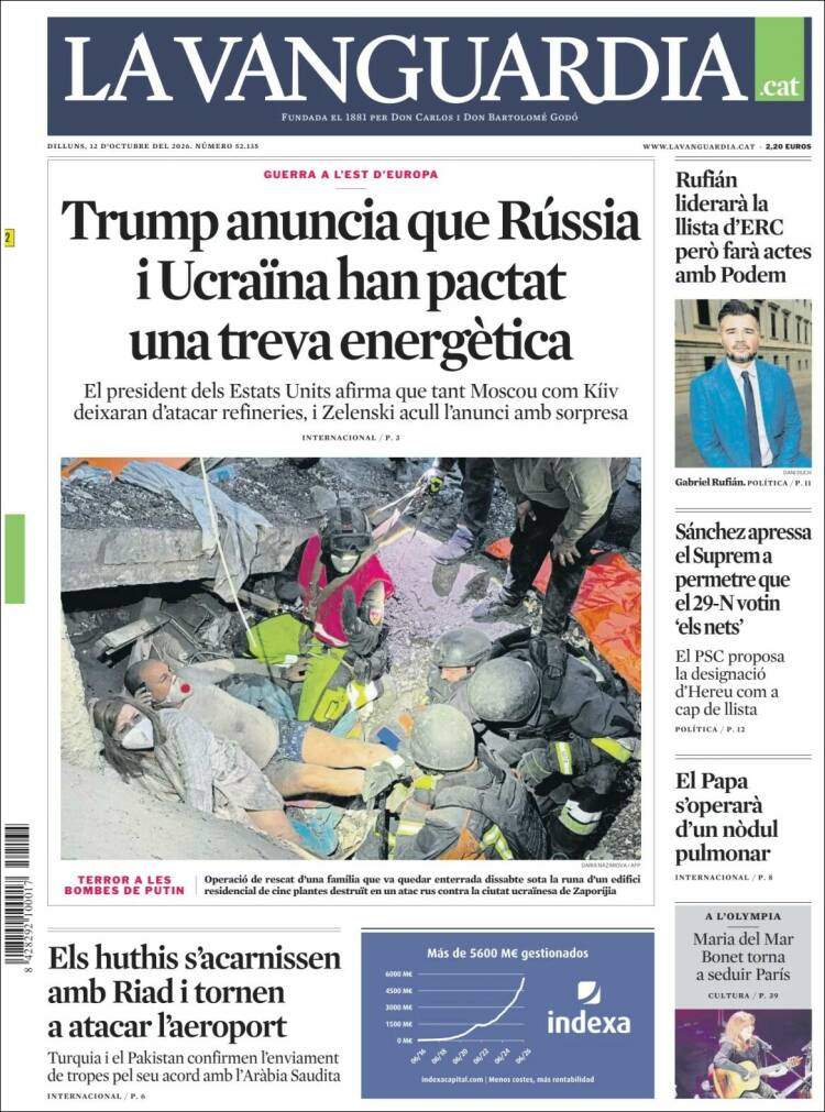 'La Vanguardia' 12 'La Vanguardia' 12