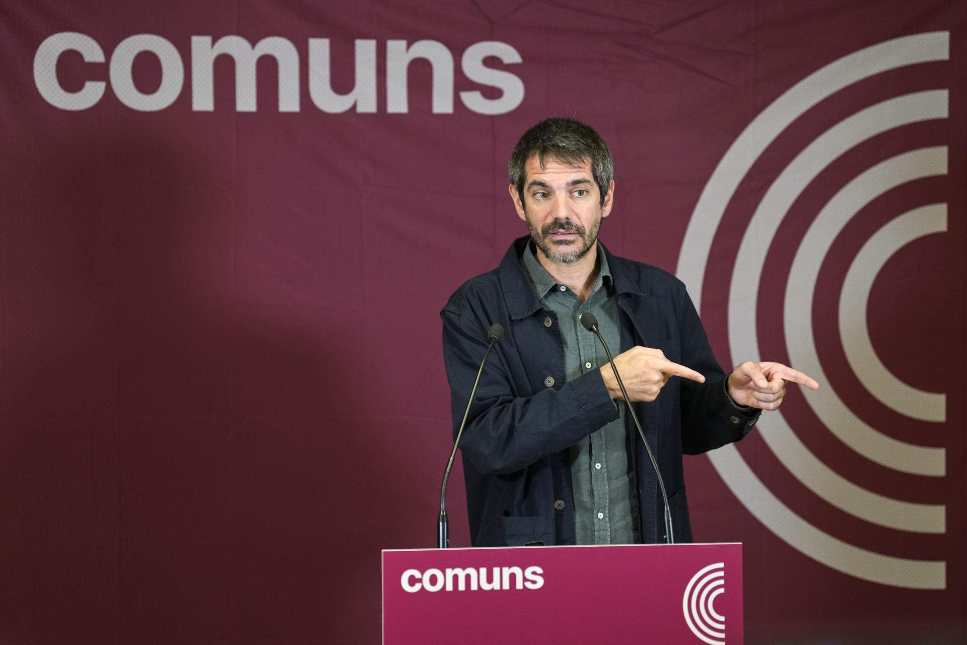 Los Comuns cargan contra Rufián por el pacto con Podemos: "Todo lo posible para dividir a la izquierda"
