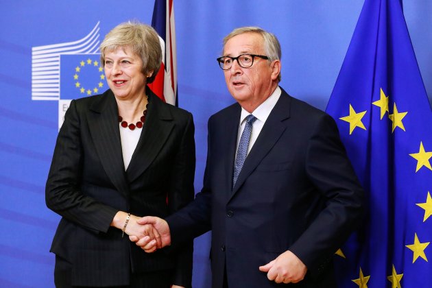 Theresa May Jean Claude Juncker Brexit - Efe Theresa May Jean Claude Juncker Brexit - Efe