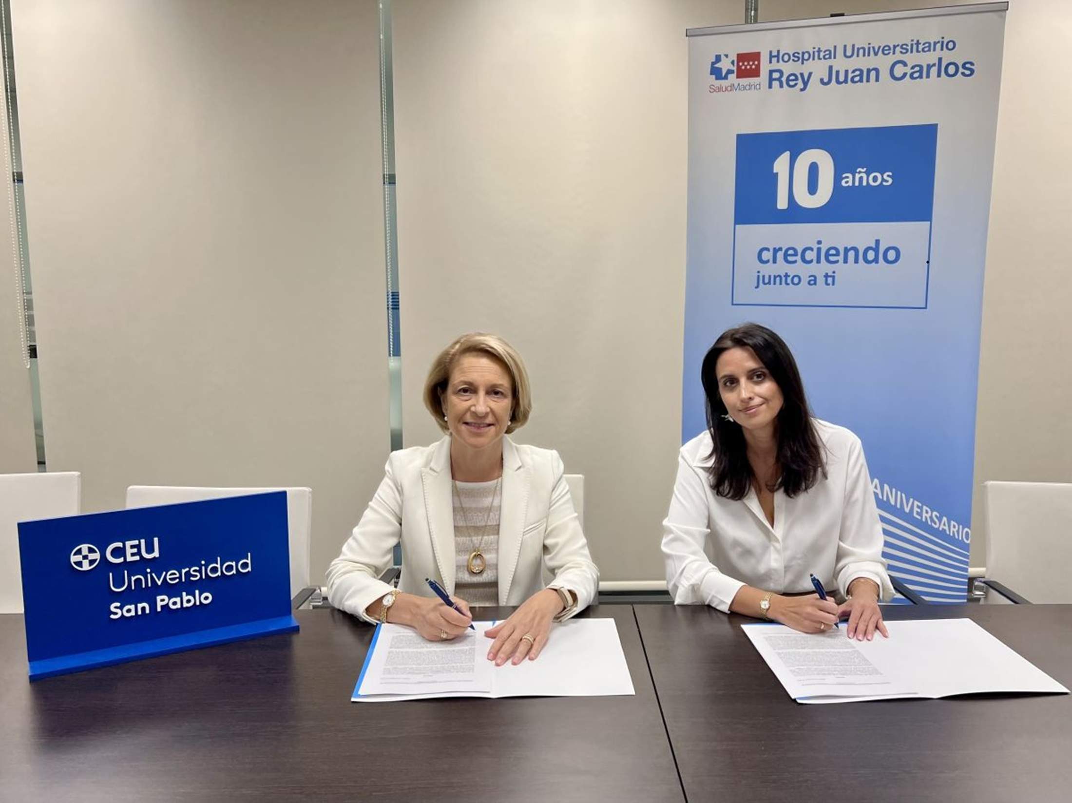 L'Hospital Rei Joan Carles i la Universitat CEU San Pablo impulsen pràctiques amb un conveni educatiu