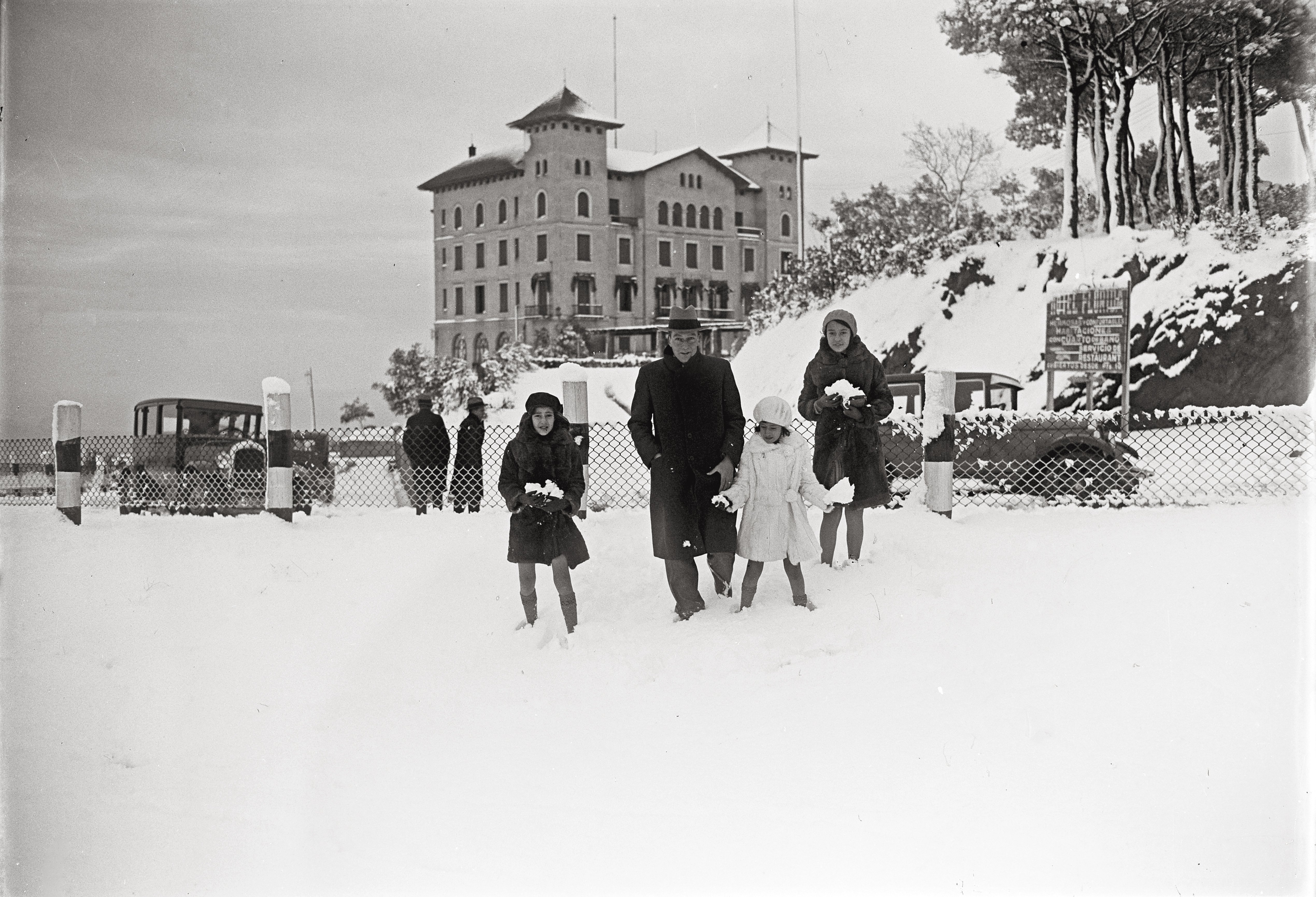 Barcelona sota la neu, un recull històric