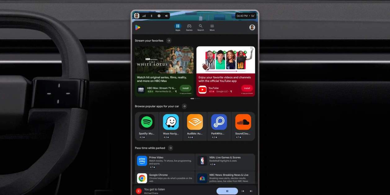 YouTube seguirá sonando al arrancar el coche: Google renueva su plataforma integrada, pero con una condición