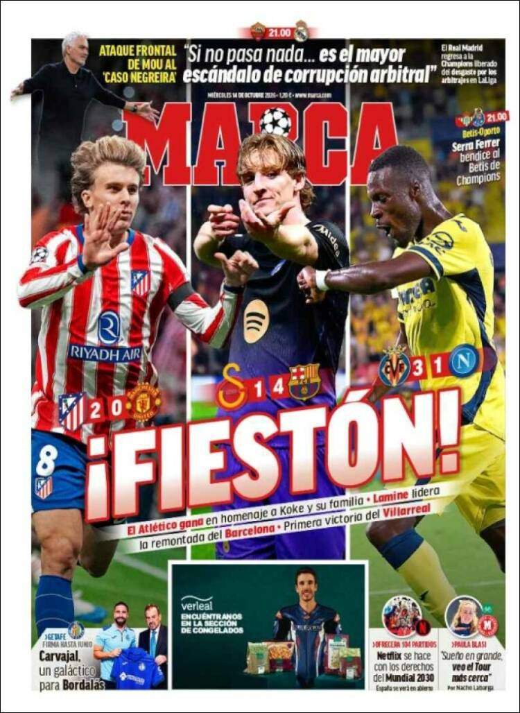 Marca portada del 14 10 2026 Marca portada del 14 10 2026