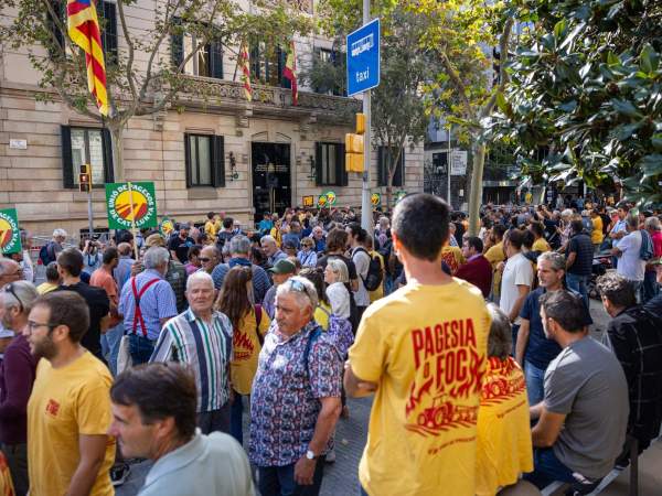 Tractorada pagesos Barcelona 14 octubre 2026. Montse Giralt Tractorada pagesos Barcelona 14 octubre 2026. Montse Giralt