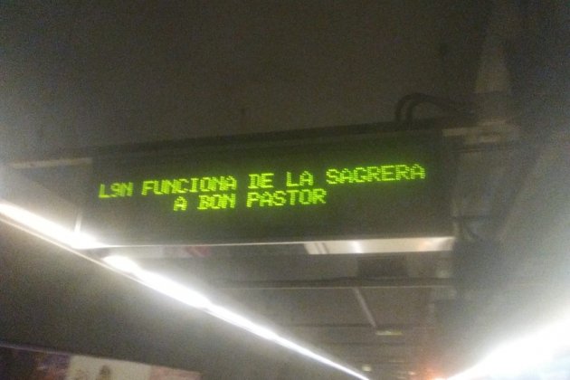 Incidència L9 22 11 Incidència L9 22 11
