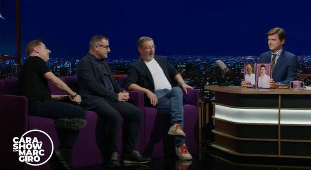 Jordi, Pitu i Joan Roca, amb Marc Giró a 'Cara al show' La Sexta Jordi, Pitu i Joan Roca, amb Marc Giró a 'Cara al show' La Sexta