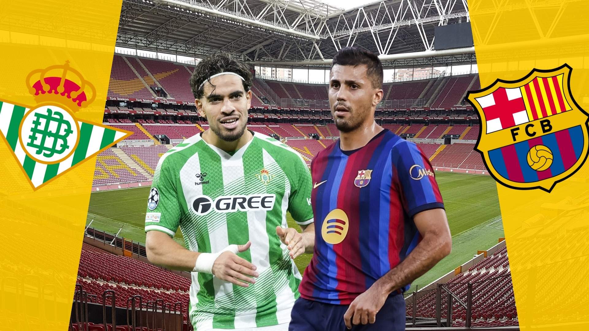 Betis - Barça: horari i on veure el partit per TV de la 9a jornada de LaLiga EA Sports
