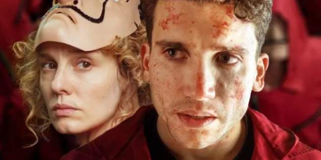 Esther Acebo i Jaime Lorente, 'Estocolmo' i 'Denver' de 'La casa de papel'