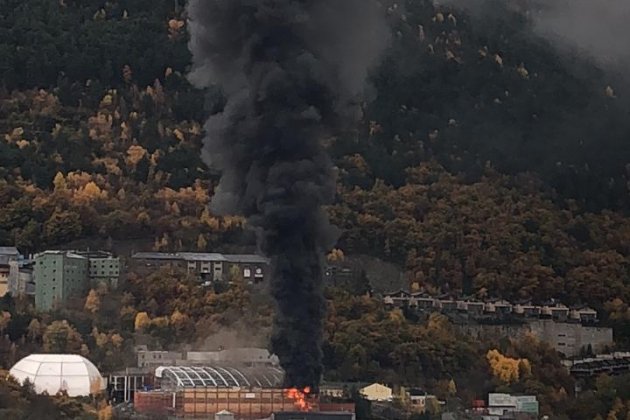 Incendi gimnàs Andorra 3 jaume Solé Incendi gimnàs Andorra 3 jaume Solé