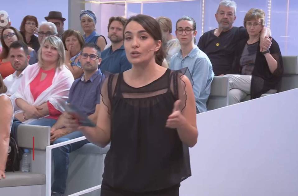 Clara Molins al FAQS, TV3 Clara Molins al FAQS, TV3