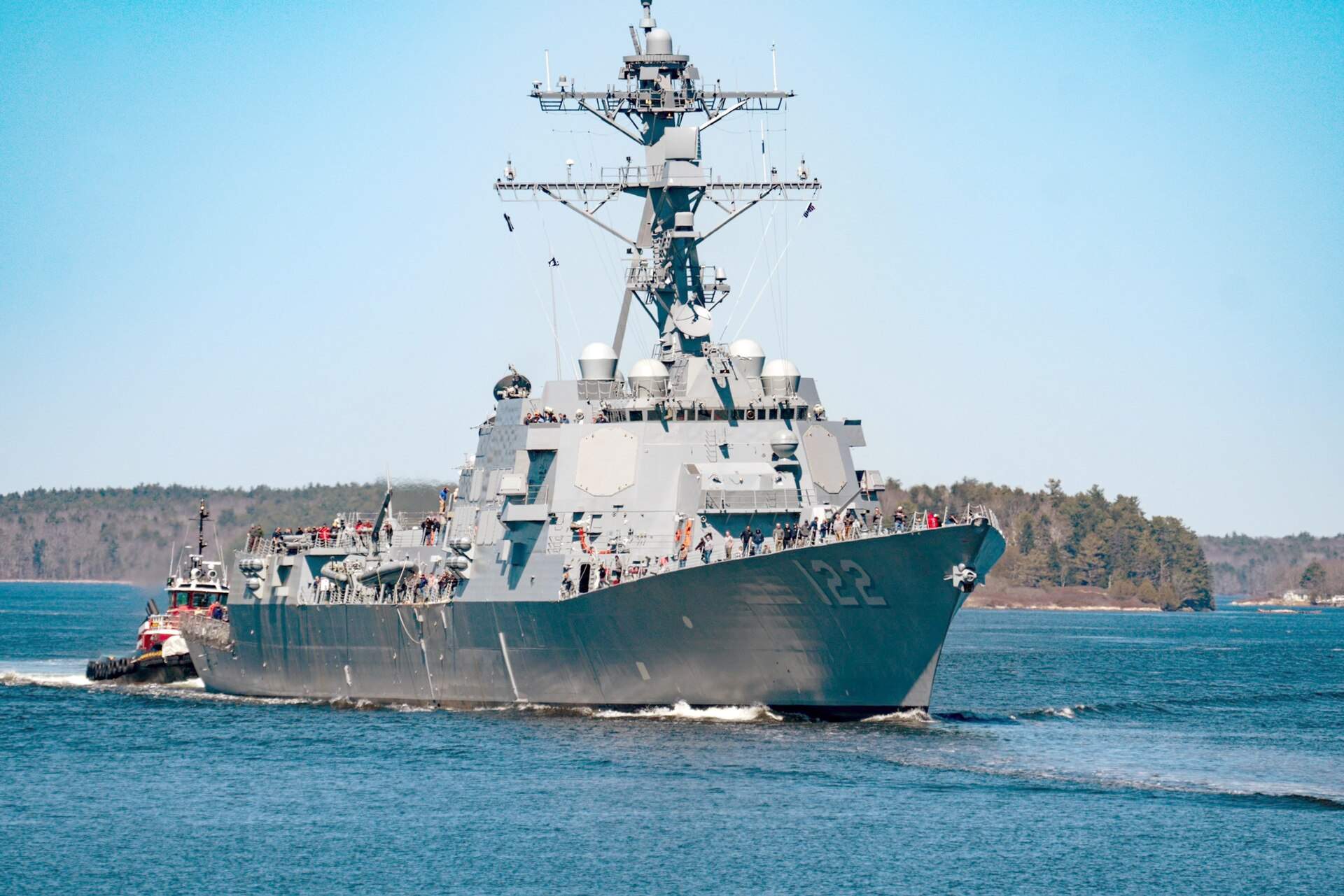Així és l'USS John Basilone, el destructor nord-americà que reforça l'escut antimíssils de l'OTAN a Espanya