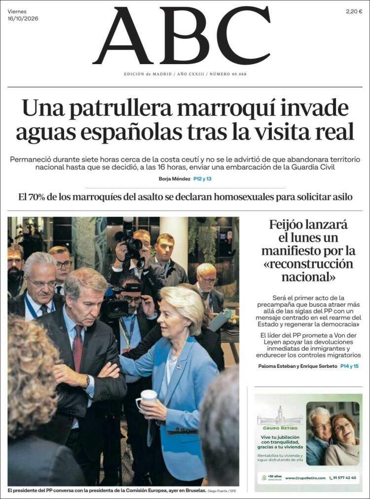 'ABC', 16 d'octubre de 2026