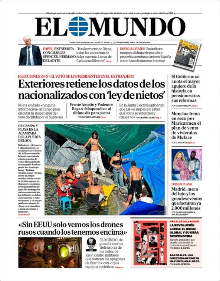 'El Mundo', 16 d'octubre de 2026