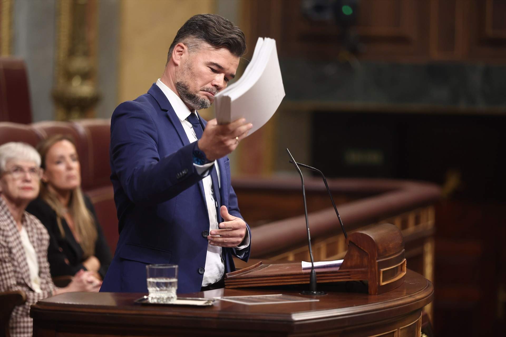 Rufián constata su "fracaso" ante la división de las izquierdas: "He estado a punto de plegar"