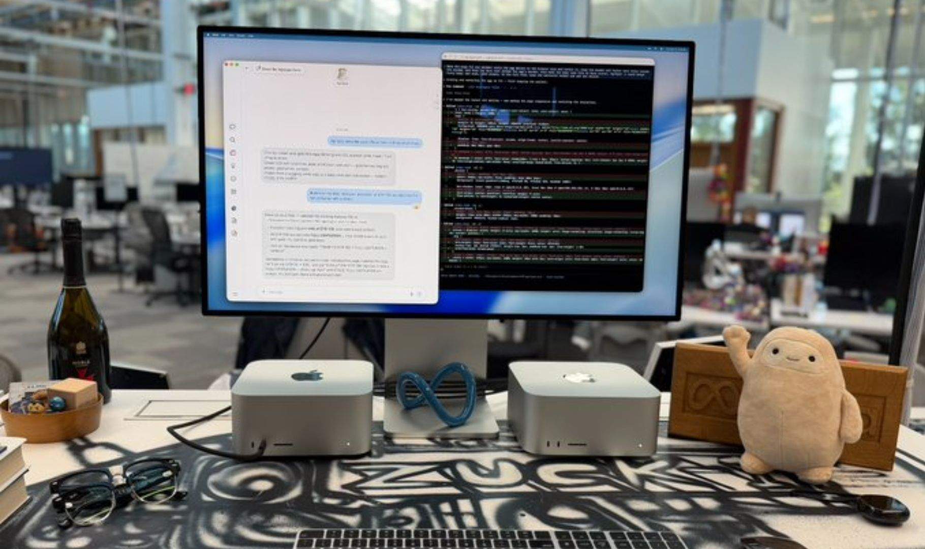 Apple i Meta s'alien per sorpresa per executar Muse AI als Mac més potents