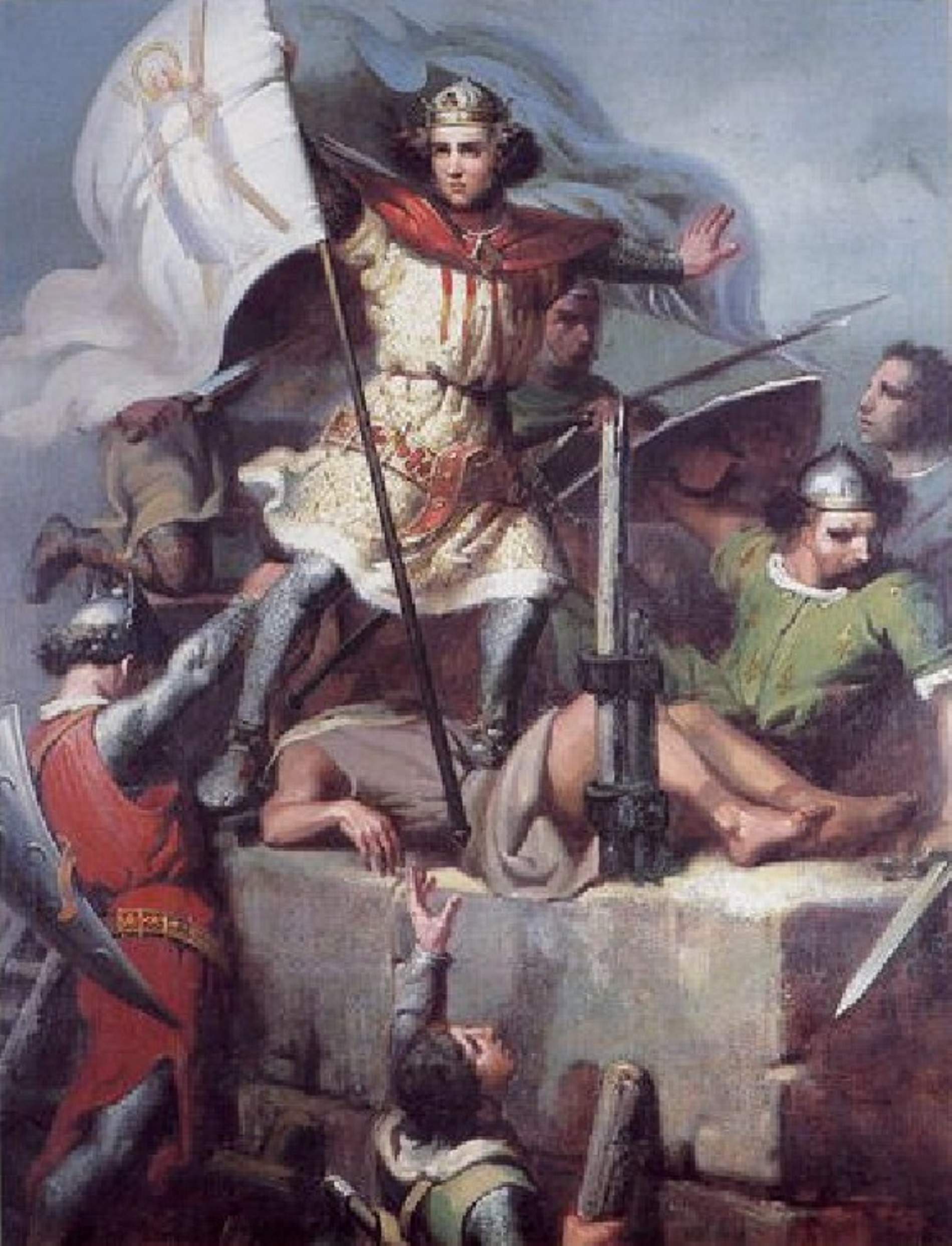 Representación contemporánea de Ramon Berenguer III (siglo XIX). Fuente Palau de la Generalitat