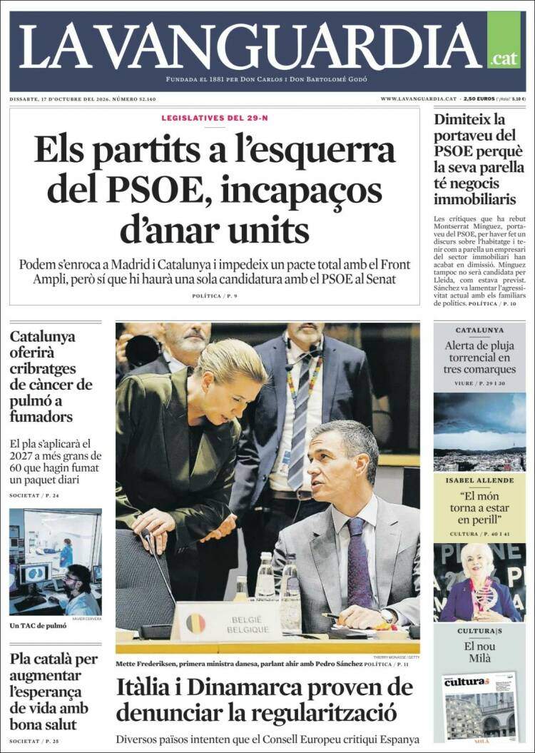 'La Vanguardia' 17 'La Vanguardia' 17