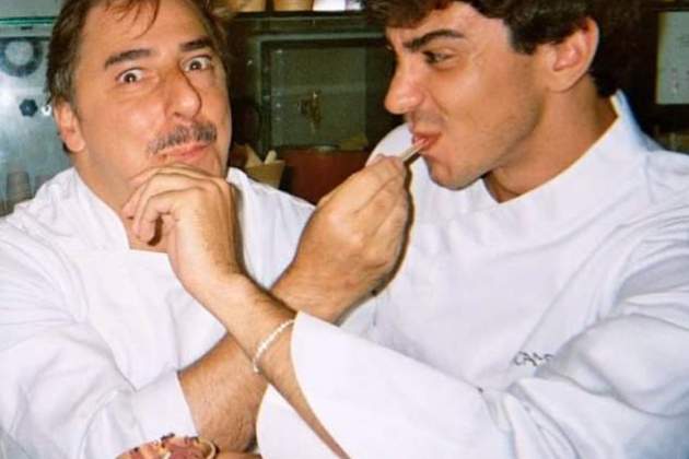 Adrià Cruz, amb Jordi Roca IG Adrià Cruz, amb Jordi Roca IG