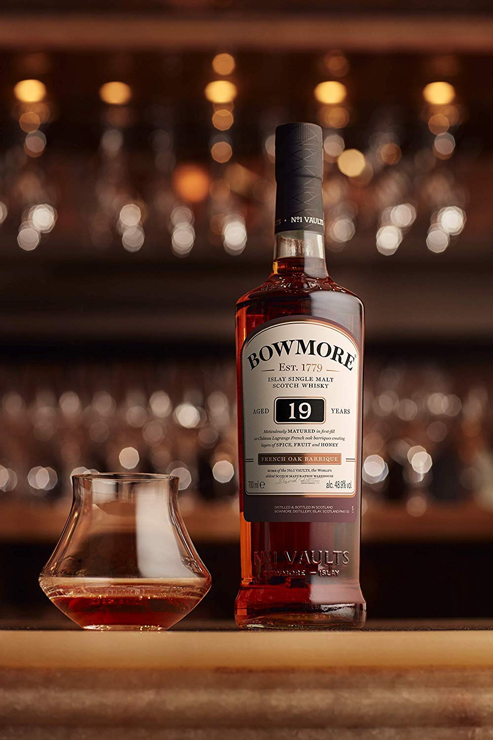 WHISKY BOWMORE 19