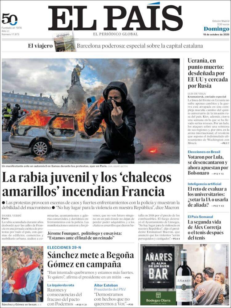 'El País' 18 'El País' 18