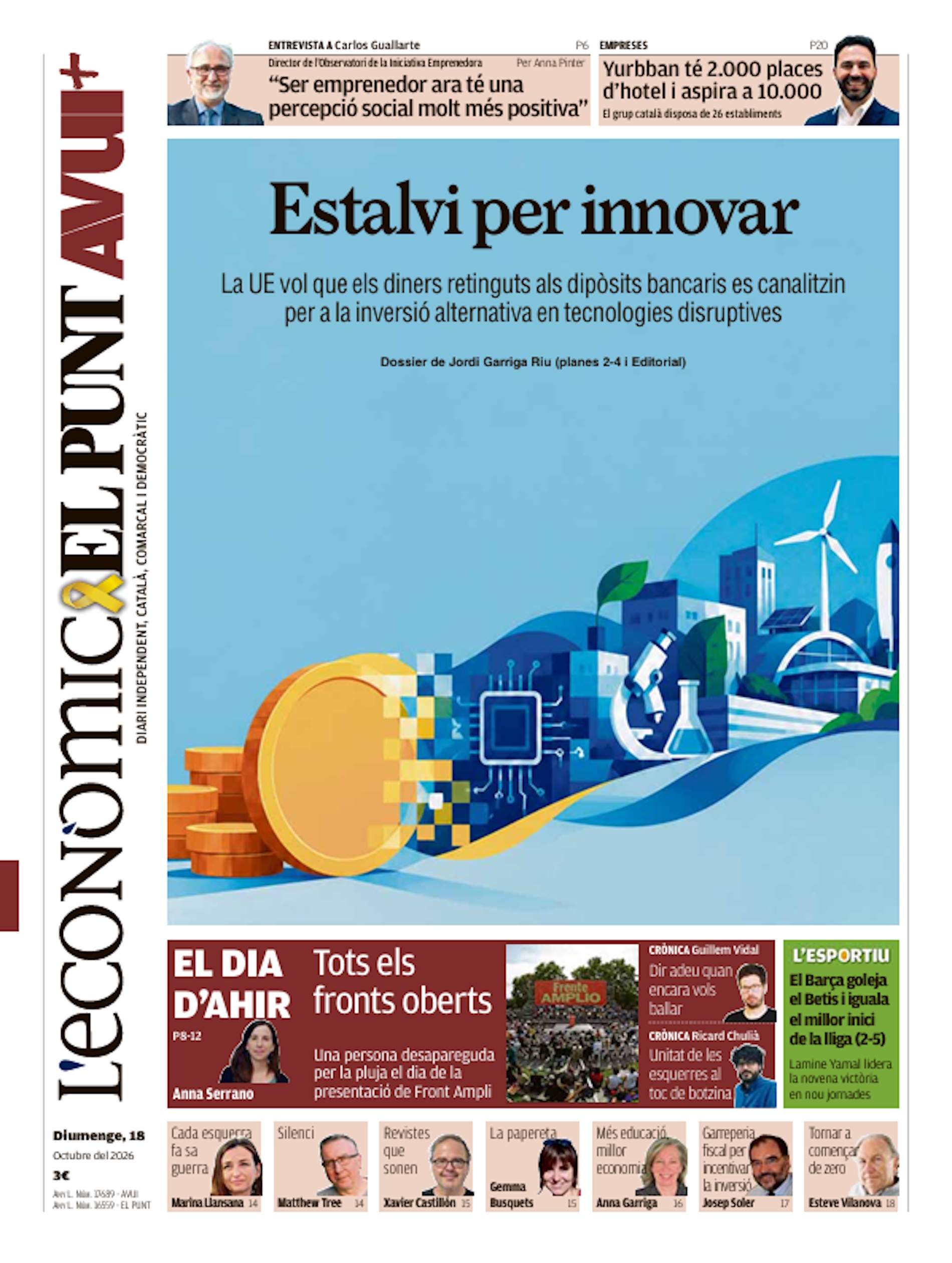 'El Punt Avui' 18 'El Punt Avui' 18