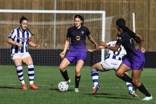 Barça Reial Societat femeni / Foto: EFE Barça Reial Societat femeni / Foto: EFE