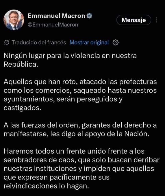 Macron Macron