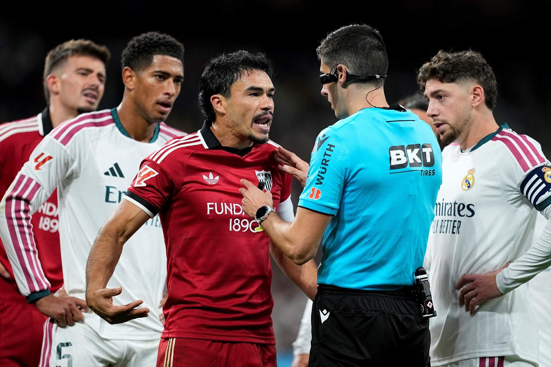 El Sevilla esclata contra l'arbitratge al Bernabéu: "Sabíem a què veníem i com seria tot"