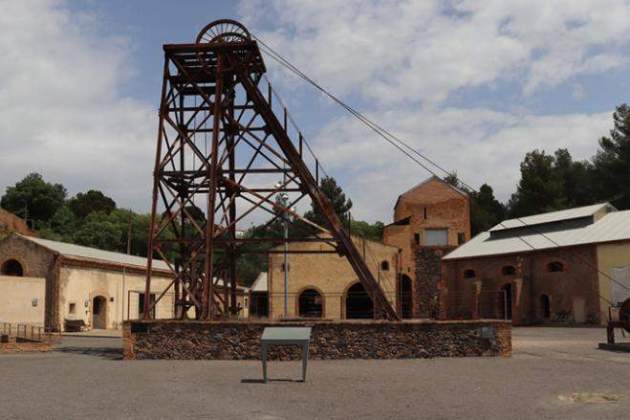 Imatge de l'entrada a les mines / Foto: Mines de Bellmunt Imatge de l'entrada a les mines / Foto: Mines de Bellmunt