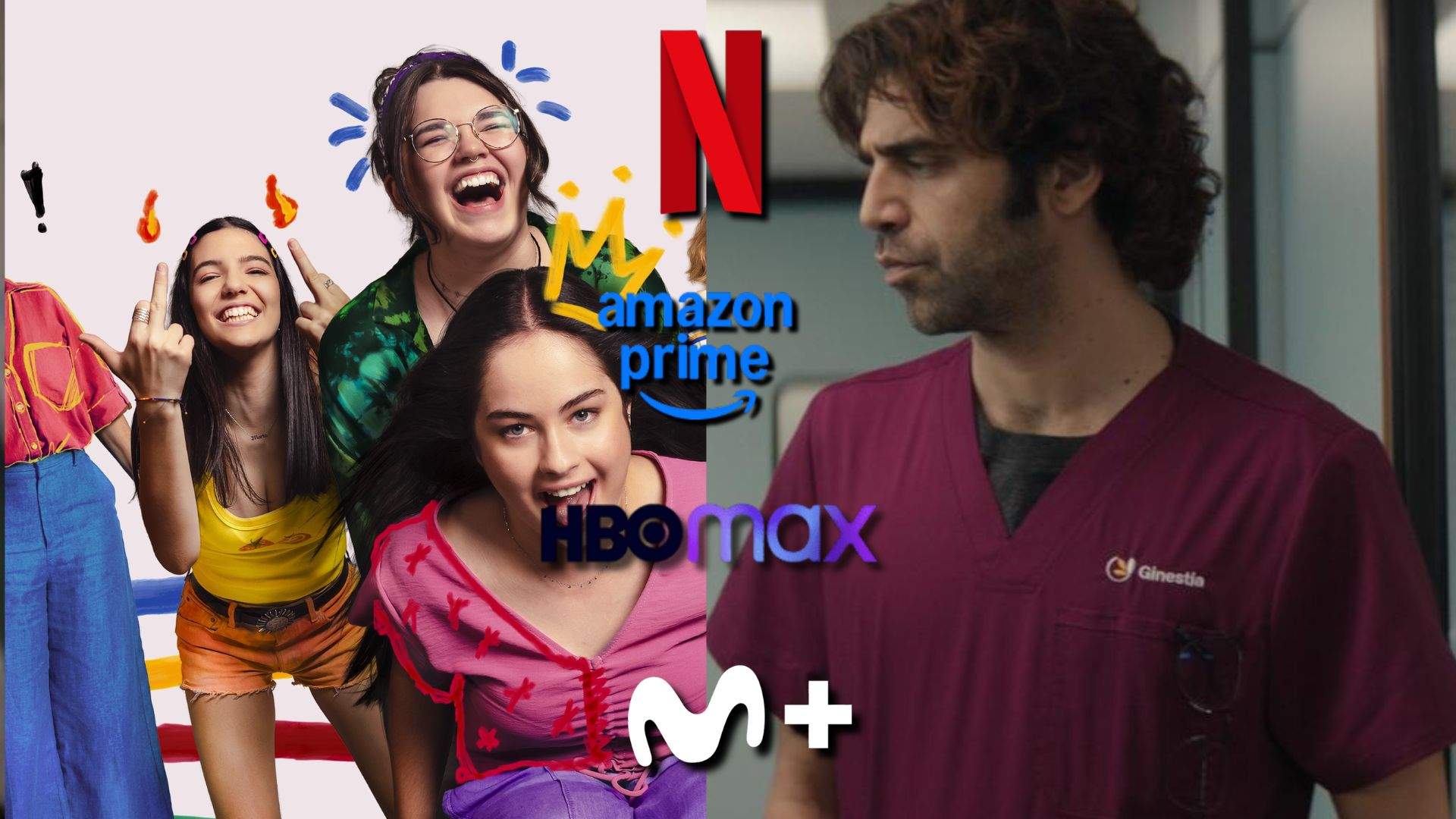 Los mejores estrenos que llegan a Netflix, Prime, Max y Movistar Plus la semana del 19 de octubre