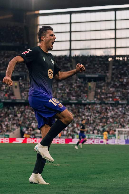 Rodri marca el seu primer gol amb el Barça / Instagram