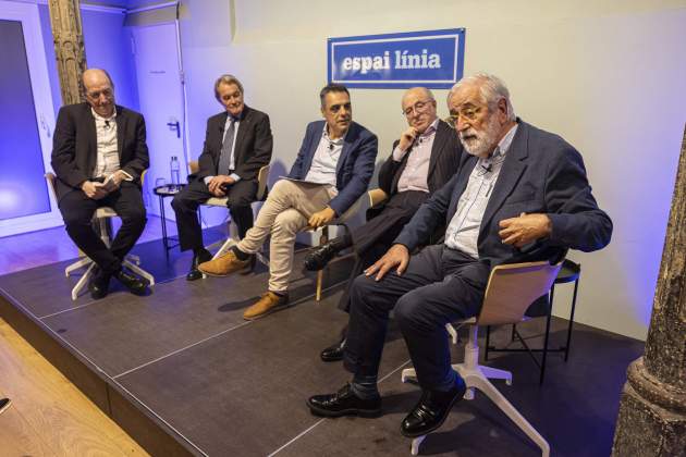 MEMORIAL LLUIS PRENAFETA a l'Espai Linia Artur Mas José Antich Jofre Llombart Vicent Sanchis Villatoro / Foto: Montse Giralt MEMORIAL LLUIS PRENAFETA a l'Espai Linia Artur Mas José Antich Jofre Llombart Vicent Sanchis Villatoro / Foto: Montse Giralt