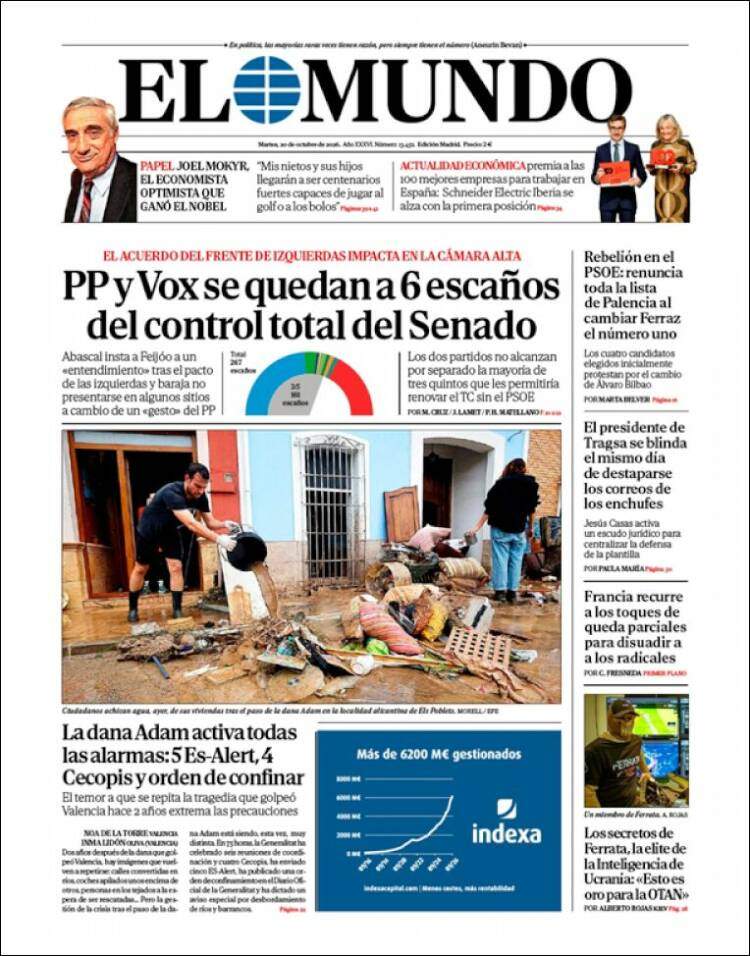 'El Mundo', 20 d'octubre de 2026