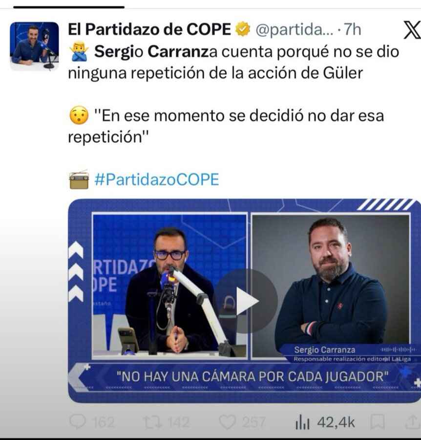 Sergio Carranza Cope Real Madrid Sevilla Arda Guler Sergio Carranza Cope Real Madrid Sevilla Arda Guler