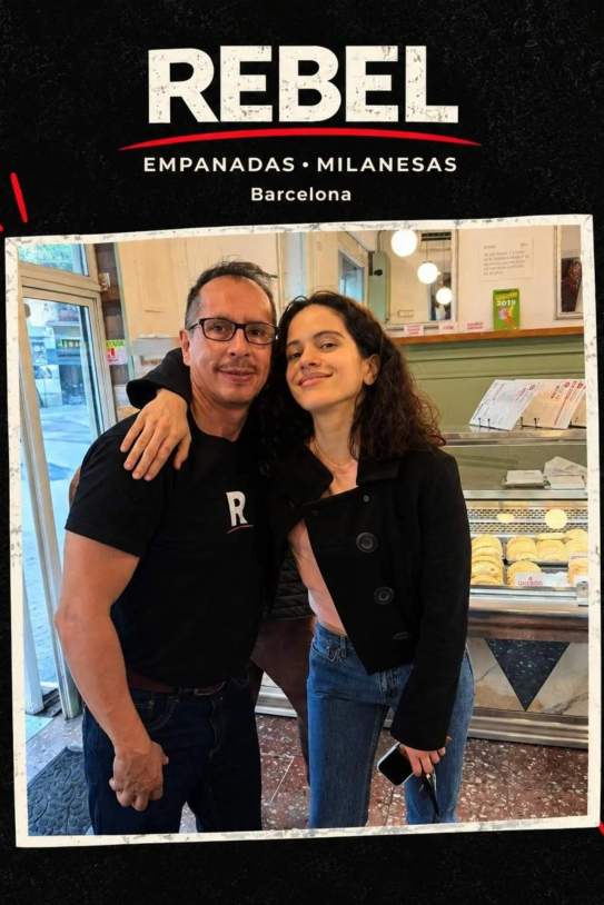 Rosalía al restaurant Rebel / Instagram