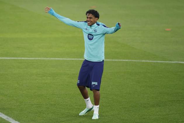Lamine Yamal entrenamiento Barça Lamine Yamal entrenamiento Barça