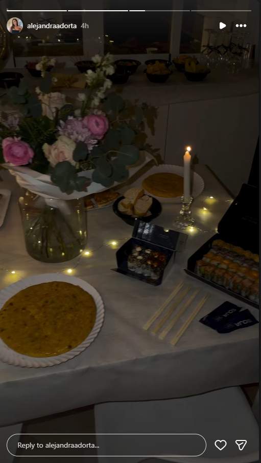 El sopar d'aniversari d'Alejandra Dorta / Instagram El sopar d'aniversari d'Alejandra Dorta / Instagram