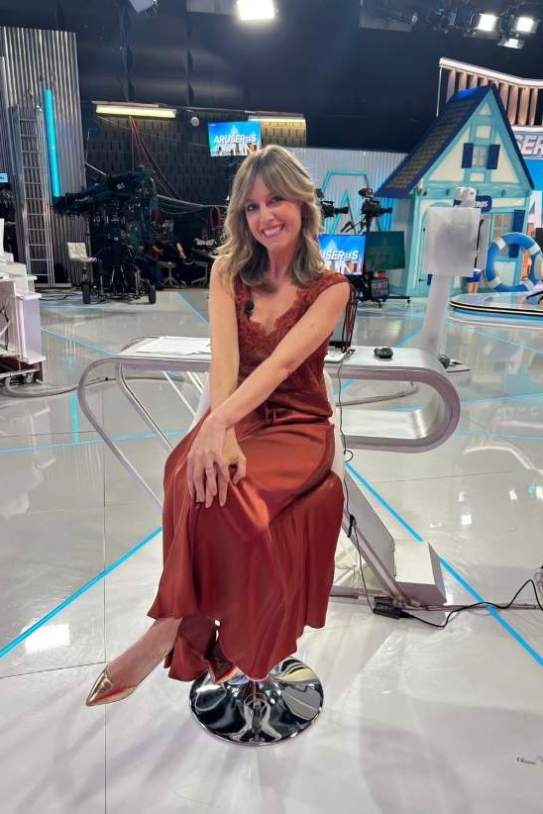 Maria Moya, al plató d''Aruser@s' IG