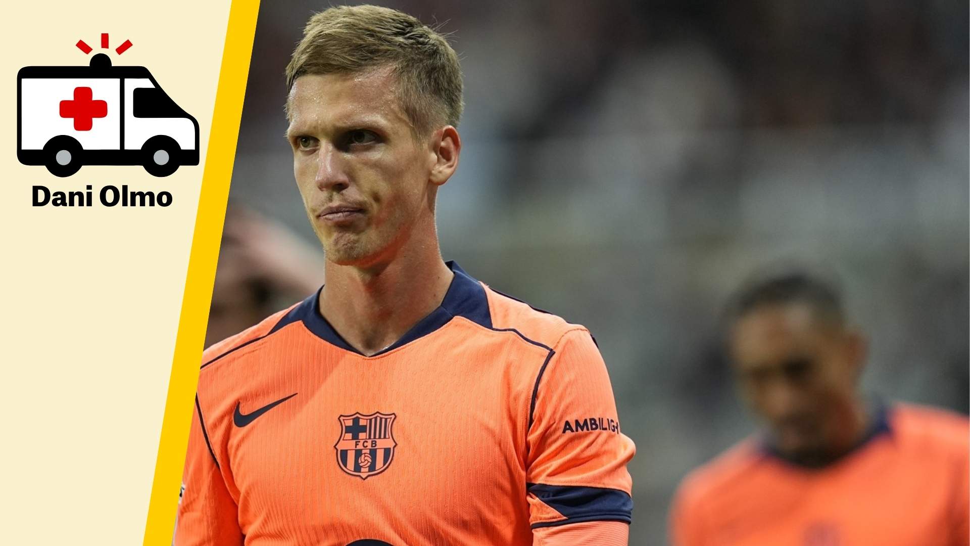 Lesió de Dani Olmo: què li passa, quina lesió té i quant de temps estarà de baixa amb el Barça