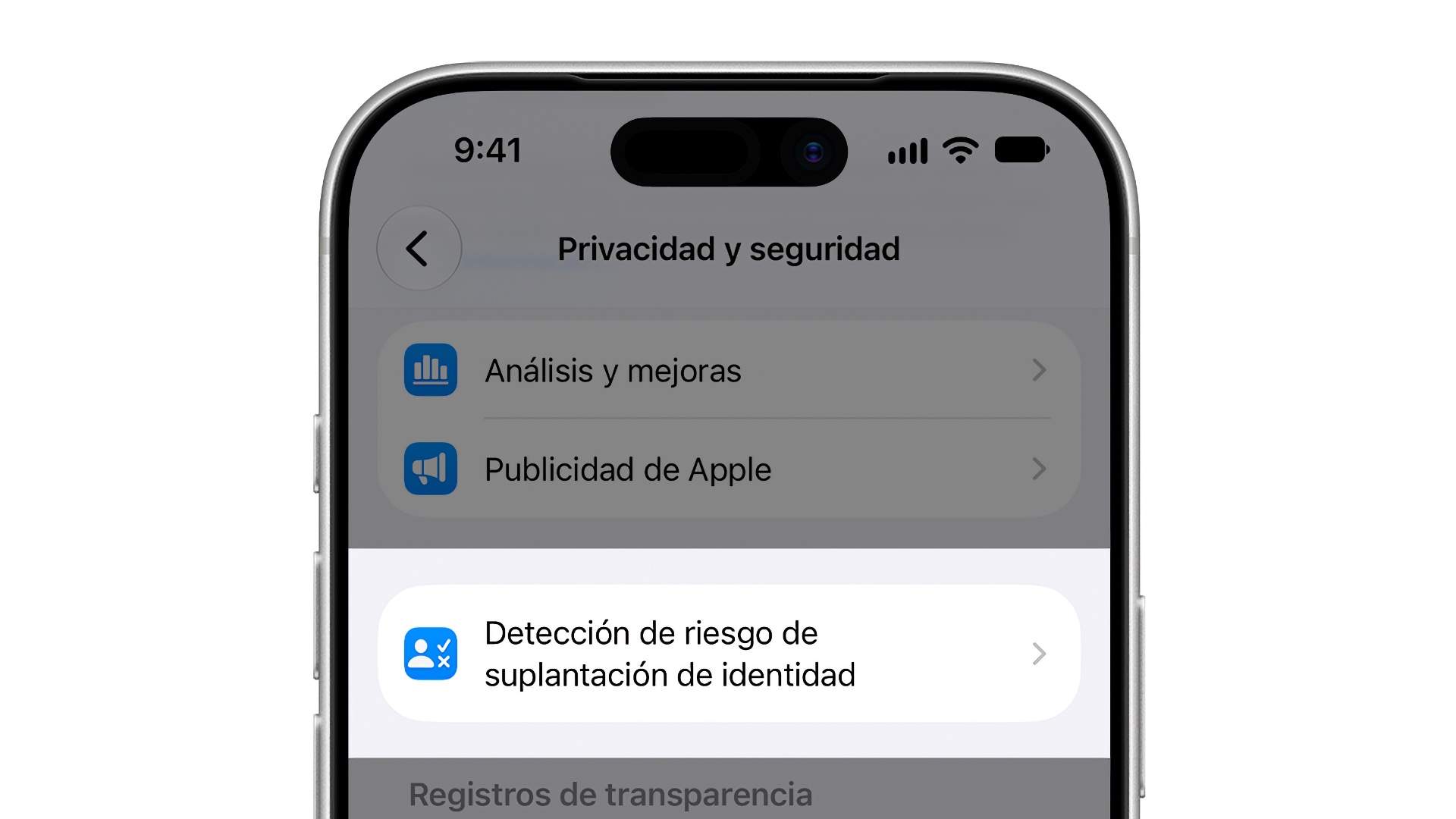 suplantacion identidad ios 27