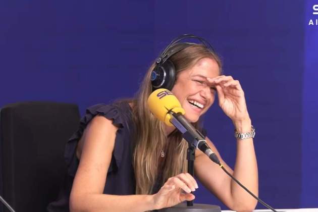 Martina Klein riu emocionada en sentir al seu fill Cadena SER