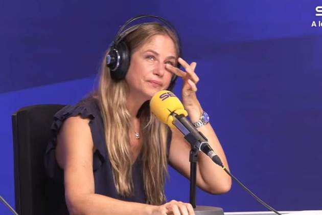 Martina Klein plora emocionada en sentir el seu fill Cadena SER