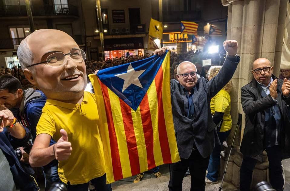 Lluís Puig i el seu capgros / Montse Giralt