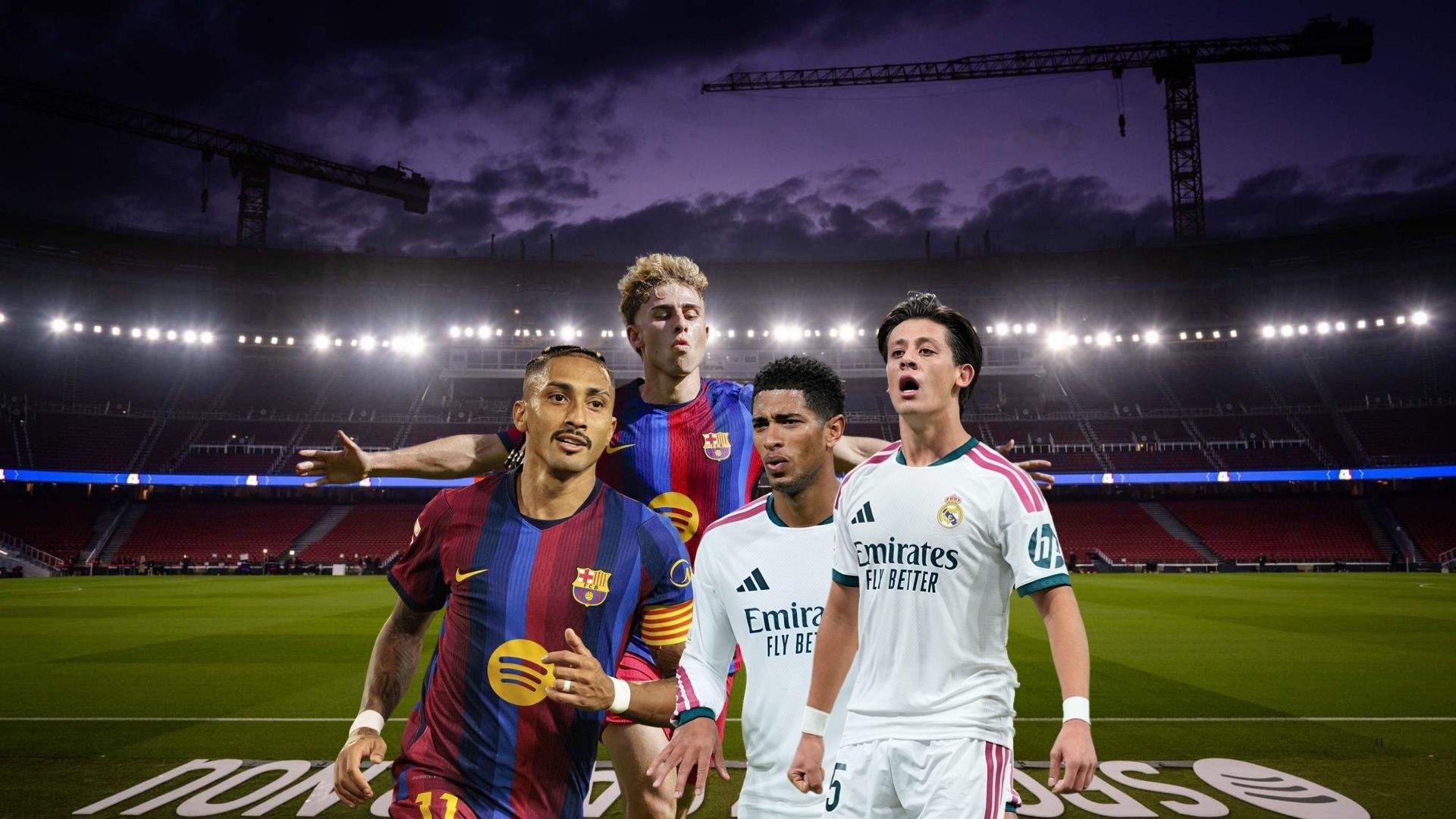 Barça y Real Madrid, dos realidades opuestas antes del Clásico