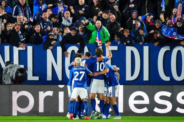 Gol del Como Foto Europa Press Gol del Como Foto Europa Press